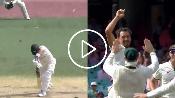 [Watch] Mitchell Starc Castles Abdullah Shafique With A 'Killer' In-swinger
